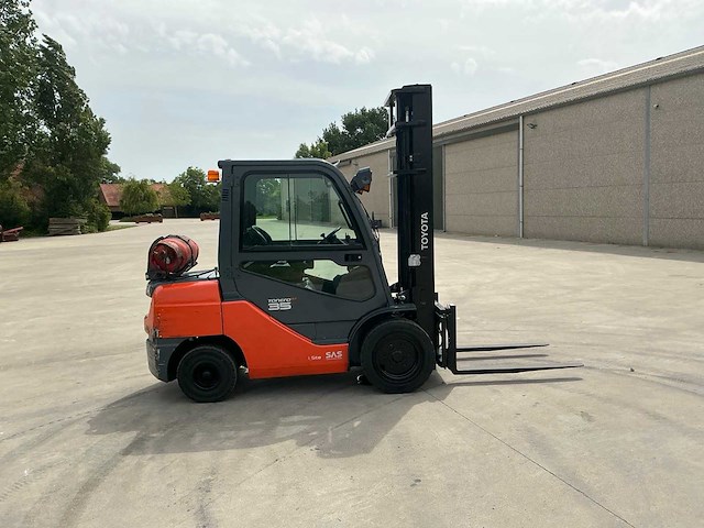 2019 toyota 8fgjf35 vorkheftruck met weeg systeem - afbeelding 52 van  105