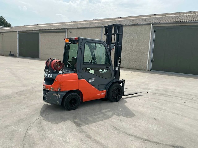 2019 toyota 8fgjf35 vorkheftruck met weeg systeem - afbeelding 55 van  105