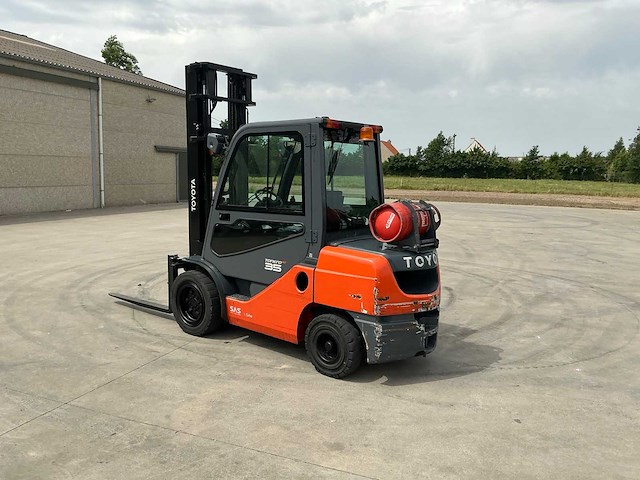 2019 toyota 8fgjf35 vorkheftruck met weeg systeem - afbeelding 65 van  105