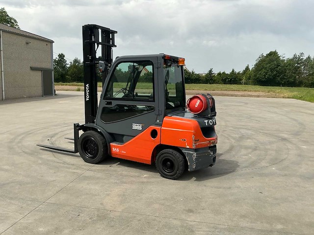 2019 toyota 8fgjf35 vorkheftruck met weeg systeem - afbeelding 66 van  105