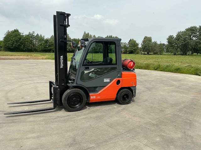2019 toyota 8fgjf35 vorkheftruck met weeg systeem - afbeelding 71 van  105