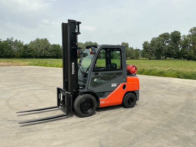 2019 toyota 8fgjf35 vorkheftruck met weeg systeem - afbeelding 72 van  105