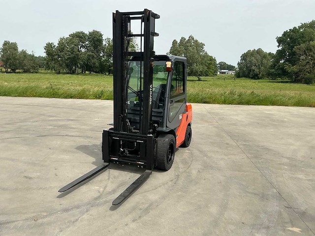 2019 toyota 8fgjf35 vorkheftruck met weeg systeem - afbeelding 75 van  105
