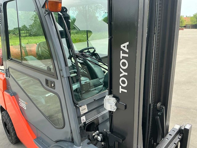 2019 toyota 8fgjf35 vorkheftruck met weeg systeem - afbeelding 83 van  105