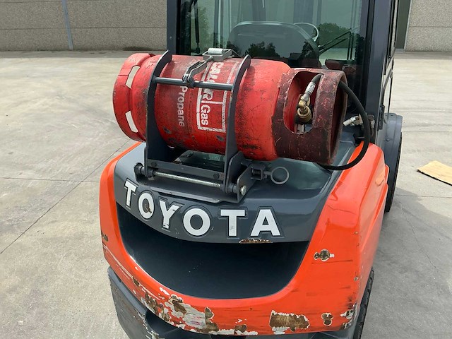2019 toyota 8fgjf35 vorkheftruck met weeg systeem - afbeelding 99 van  105