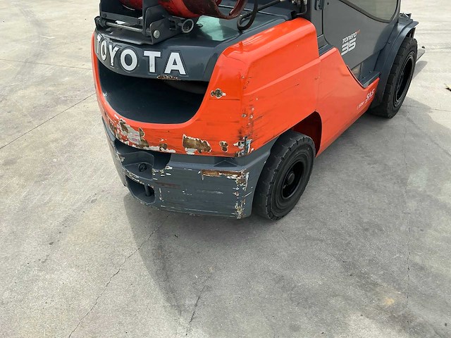 2019 toyota 8fgjf35 vorkheftruck met weeg systeem - afbeelding 101 van  105