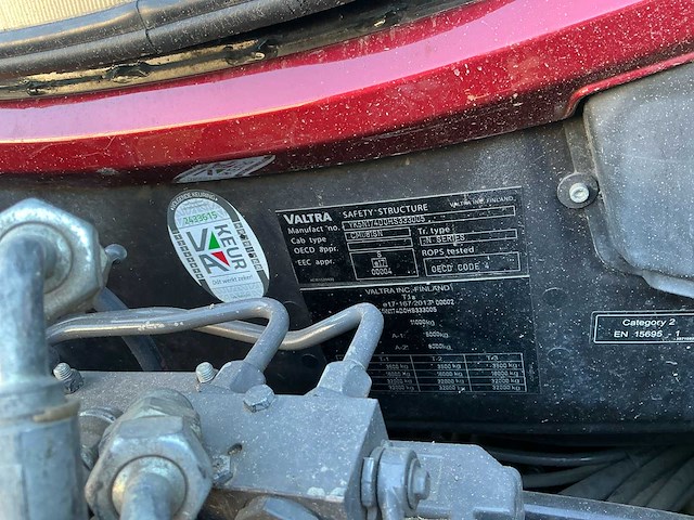 2019 valtra n174s vierwielaangedreven landbouwtractor - afbeelding 12 van  48