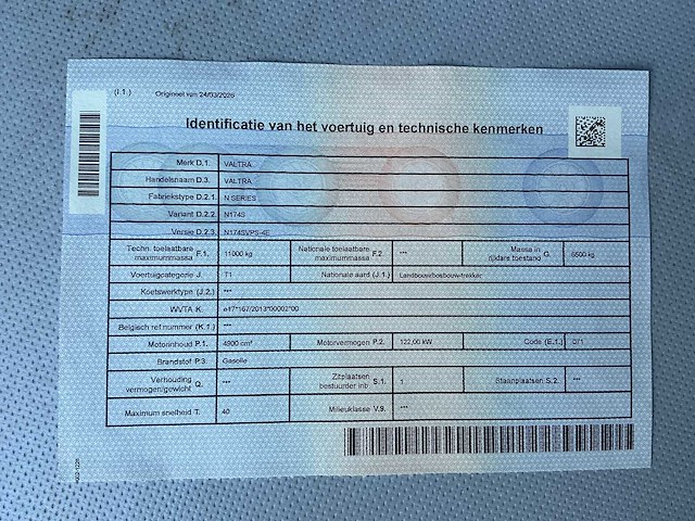 2019 valtra n174s vierwielaangedreven landbouwtractor - afbeelding 27 van  48