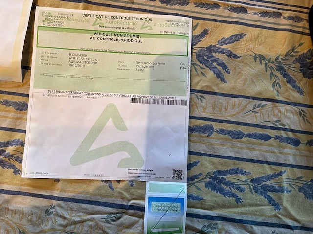 2019 vervoerstrailer - afbeelding 15 van  25