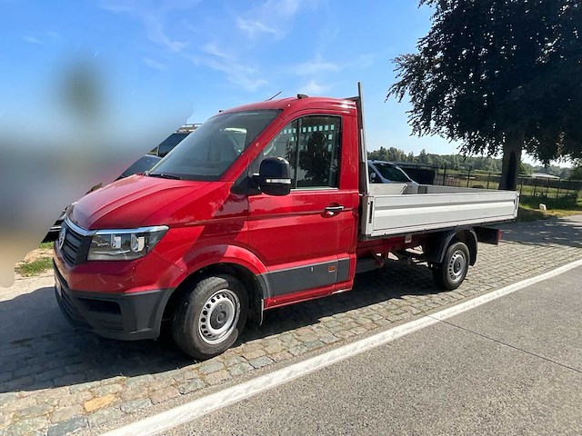 2019 volkswagen - crafter pick-up (open laadbak) - bedrijfswagen - afbeelding 1 van  38