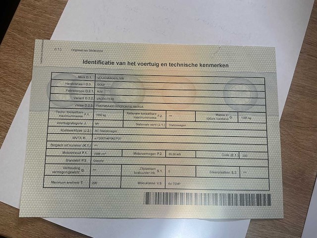 2019 volkswagen golf auv stationwagen - afbeelding 44 van  44