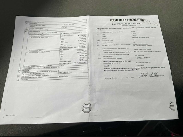 2019 volvo fh540 - afbeelding 41 van  47