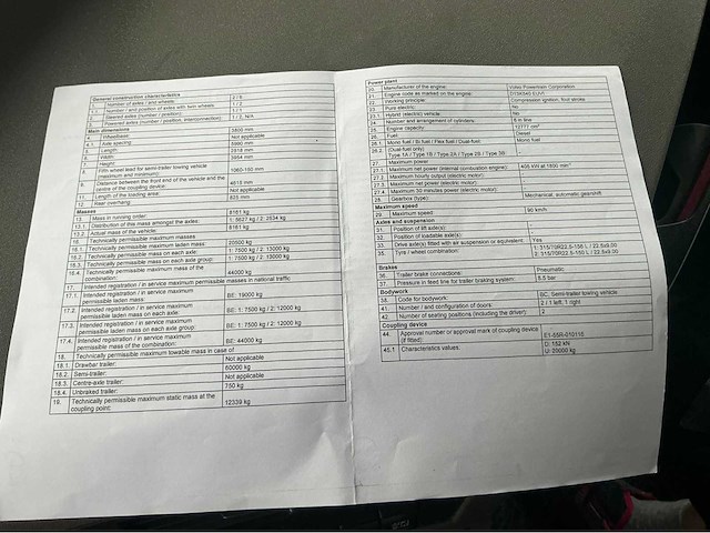 2019 volvo fh540 - afbeelding 42 van  47