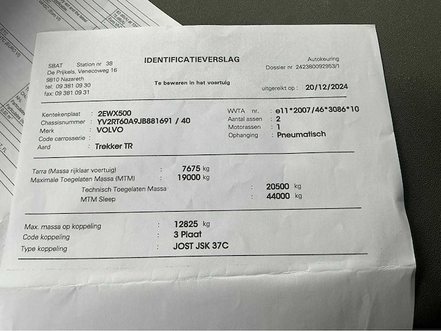 2019 volvo fh540 - afbeelding 40 van  47