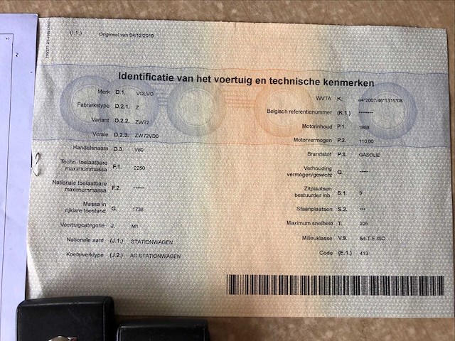 2019 volvo v60 personenauto - afbeelding 5 van  5