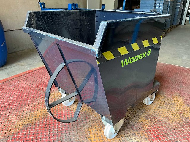 2019 wodex lt0280/a7572b verrijdbaar kiepcontainer - afbeelding 1 van  4