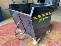 2019 wodex lt0280/a7572b verrijdbaar kiepcontainer - afbeelding 1 van  4