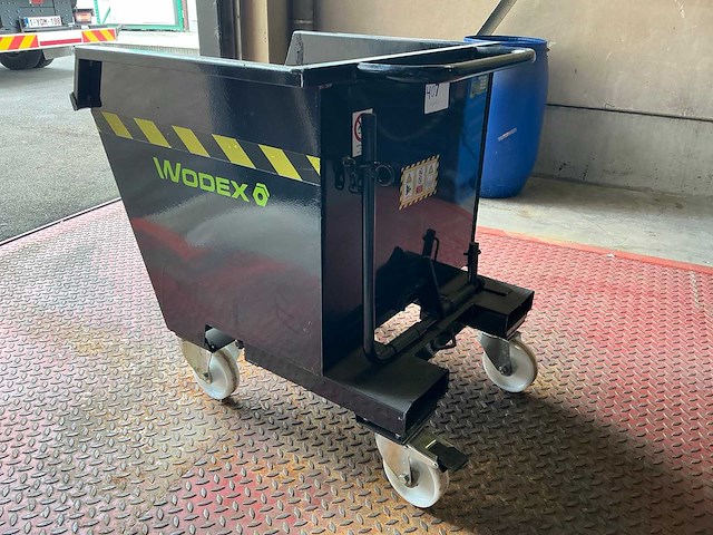 2019 wodex lt0280/a7572b verrijdbaar kiepcontainer - afbeelding 2 van  4