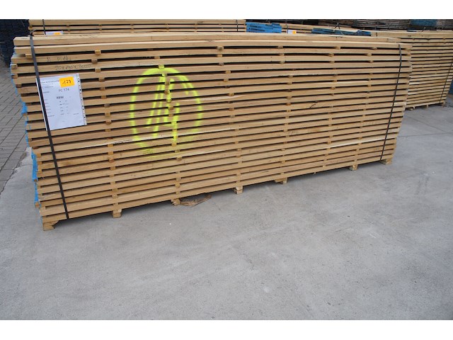 2,02 m³ eiken planken 30mm - afbeelding 1 van  3