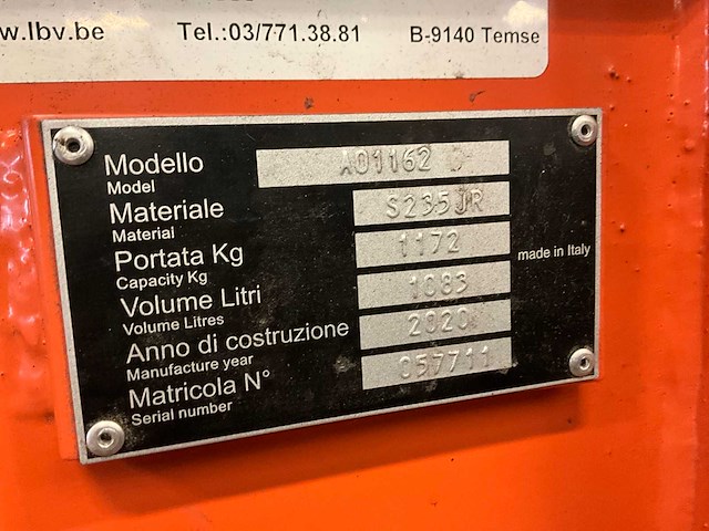 2020 a01162 lekbak (2x) - afbeelding 2 van  6