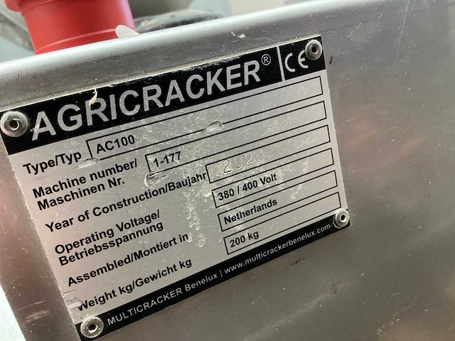 2020 agrikracker ac100 verkruimelaar - afbeelding 8 van  8