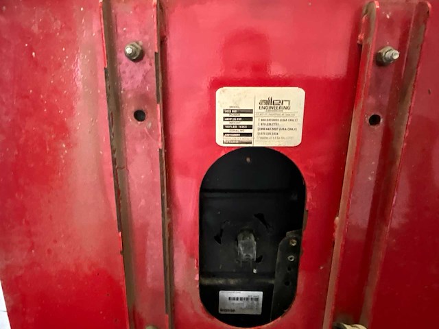 2020 allen hdx 600 - 5 spaak cementvlinder/poliermachine - afbeelding 5 van  20