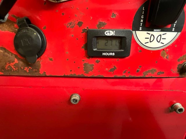 2020 allen hdx 600 - 5 spaak cementvlinder/poliermachine - afbeelding 3 van  21