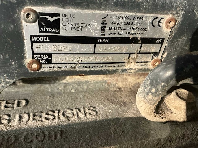 2020 altrad pcx 13/40 trilplaat - afbeelding 8 van  9