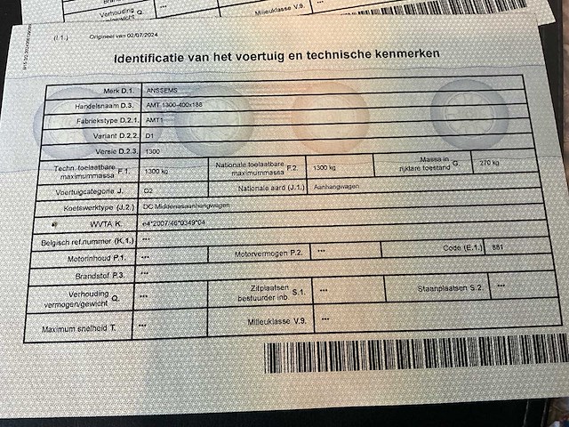 2020 anssems amt1 - aanhangwagen - afbeelding 4 van  15