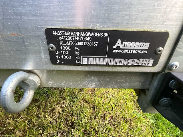 2020 anssems amt1 - aanhangwagen - afbeelding 8 van  8