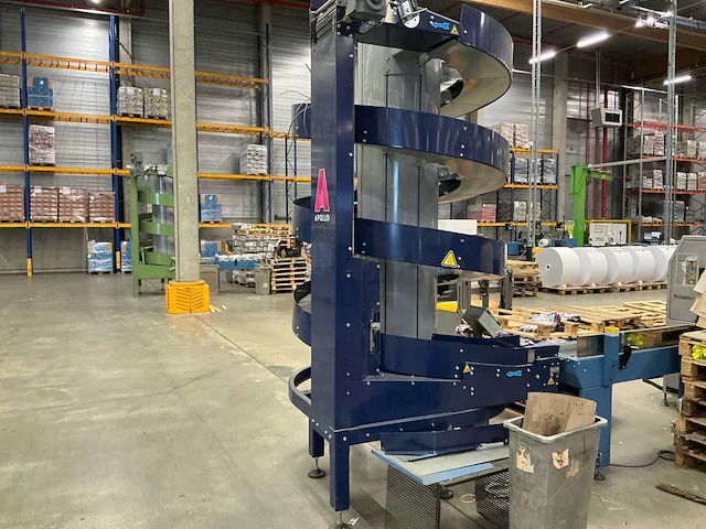 2020 apollo spc 1200 300 a1 3t spiraal transportband - afbeelding 1 van  6