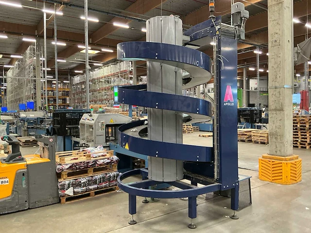2020 apollo spc 1200 300 a1 3t spiraal transportband - afbeelding 2 van  6