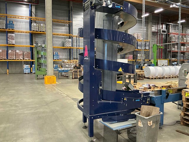 2020 apollo spc 1200 300 a1 3t spiraal transportband - afbeelding 1 van  6