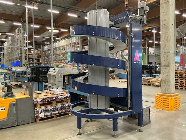 2020 apollo spc 1200 300 a1 3t spiraal transportband - afbeelding 2 van  6