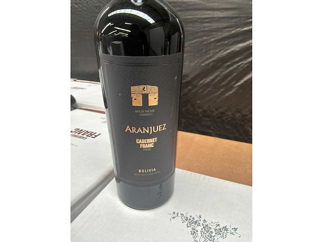 2020 aranjuez cabernet franc rode wijn (24x) - afbeelding 2 van  3