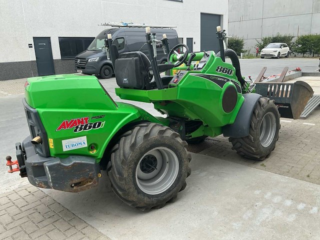 2020 avant 860 i stage v wiellader - afbeelding 1 van  16