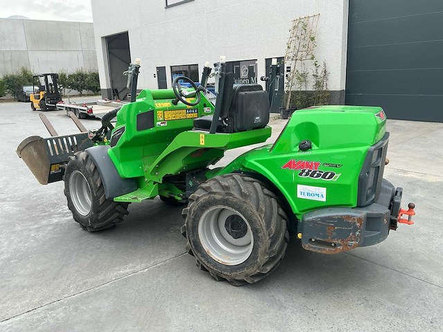 2020 avant 860 i stage v wiellader - afbeelding 14 van  16