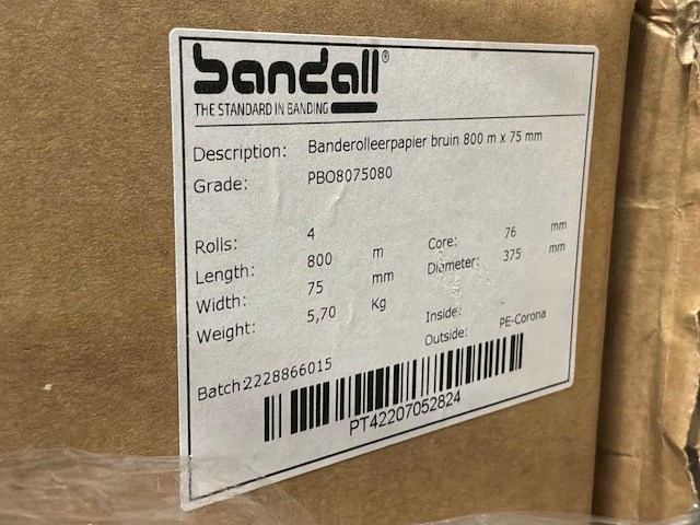 2020 bandall ba32-20-77-erh etiketteermachine - afbeelding 3 van  11
