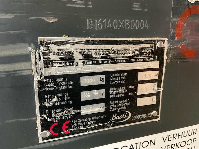 2020 baoli es16-no2 stapelaar - afbeelding 5 van  13