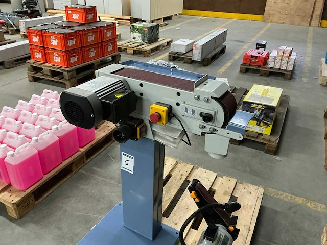 2020 bernardo bs100x bandschuurmachine - afbeelding 1 van  6