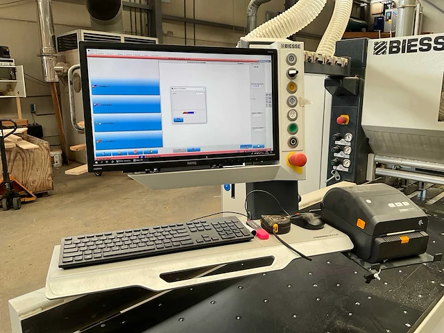 2020 biesse selco wn 2 platen opdeelzaagmachine - afbeelding 6 van  20