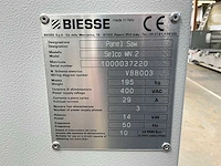 2020 biesse selco wn 2 platen opdeelzaagmachine - afbeelding 18 van  20