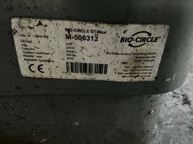 2020 bio-circle gt-maxi onderdelenreiniger - afbeelding 5 van  5