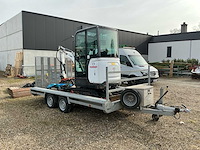 2020 bobcat e19 rupsgraafmachine met machinetransporter (2021) - afbeelding 27 van  31
