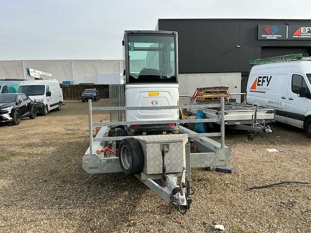 2020 bobcat e19 rupsgraafmachine met machinetransporter (2021) - afbeelding 29 van  31