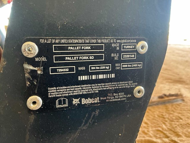 2020 bobcat s630 schranklader - afbeelding 17 van  20