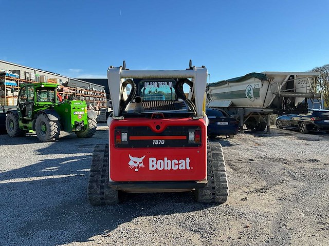 2020 bobcat t 870 + trimble geleid + grader 108 - afbeelding 34 van  39