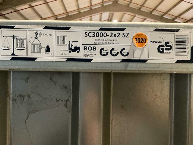 2020 bos opslagcontainer - afbeelding 10 van  19