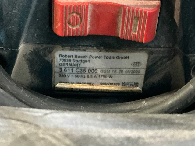 2020 bosch gsh 16-28 e breekhamer 18kg hex-28 - afbeelding 4 van  6