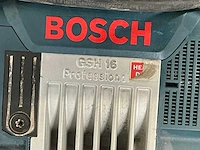 2020 bosch gsh 16-28 e breekhamer 18kg hex-28 - afbeelding 5 van  6
